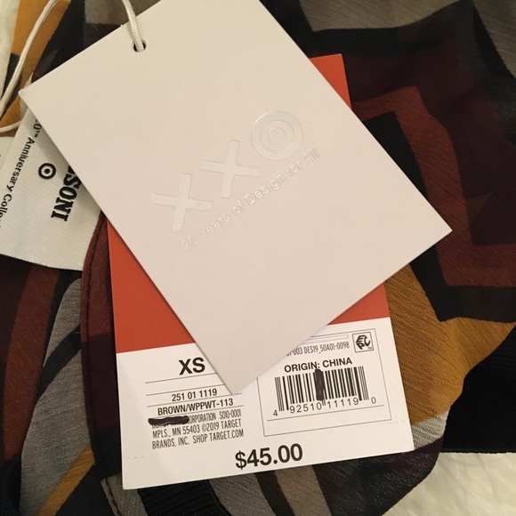 Missoni for Target | Zig Zag Long Sleeve Blouse - Picture 8 of 8